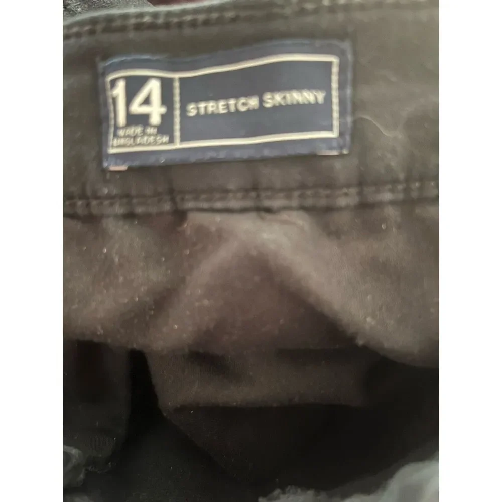 GAP Black Ankle-Length Slim Pants - Picture 3 of 4